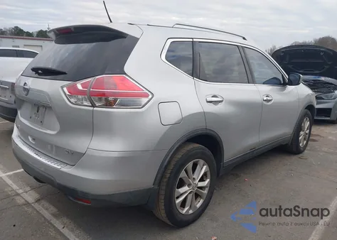 2016 Nissan Rogue Sv from USA, damaged, VIN KNMAT2MT3GP729106
